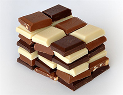 Скільки калорій в шоколаді